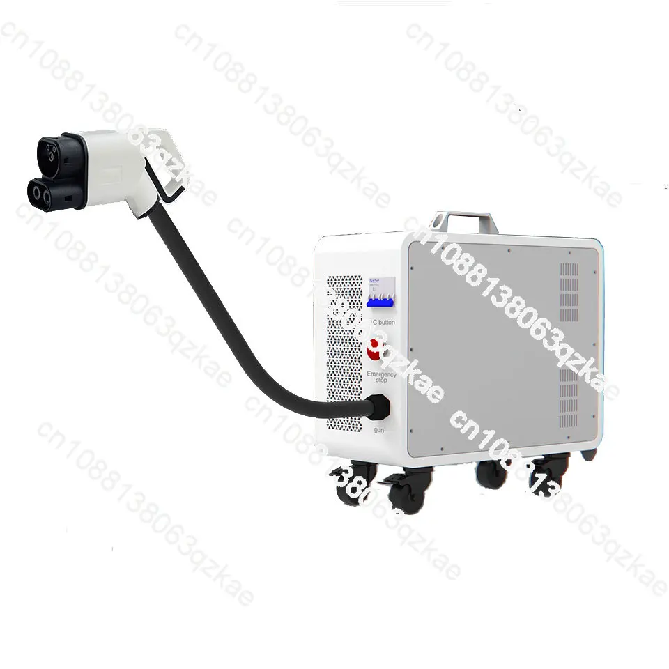 Portable Dc Fast Charger 20Kw Ccs2 - 모바일 EV 충전기 싱글건 휴대용 20kW
