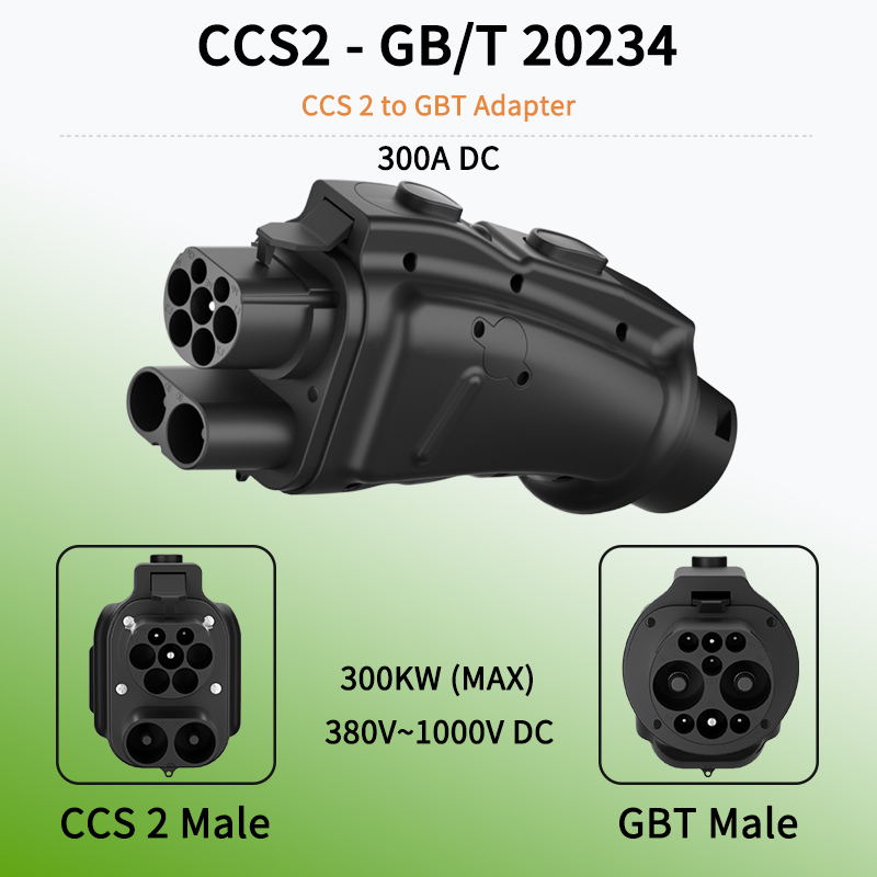 모든 자동차 충전 EV 어댑터 용 WUFEN 250A  - Gb/T To Ccs2 200A Fast Charging Adapter 리뷰 및 가격