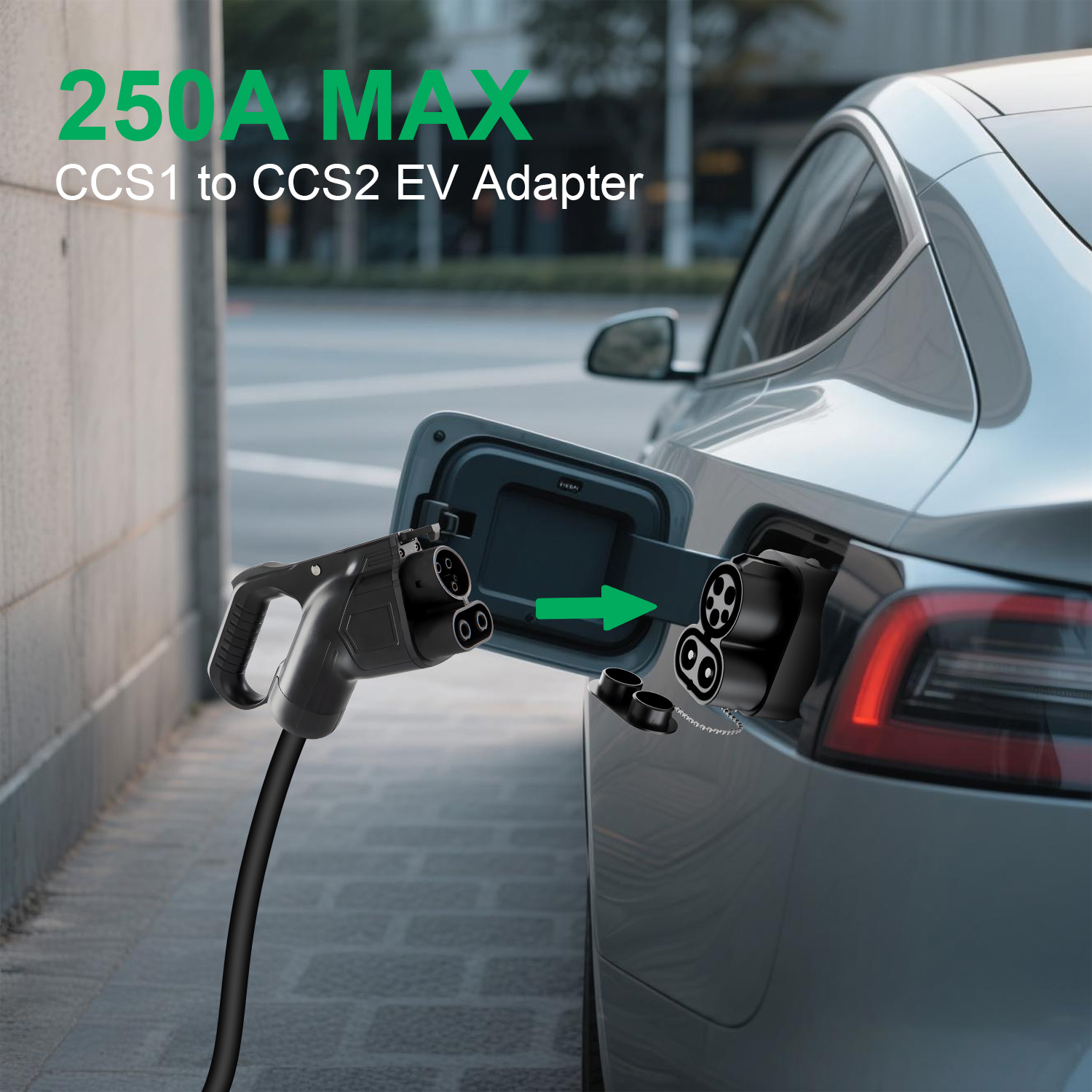 CCS1에서 CCS2로 변환하는 충전 어댑터, 250k - Ccs2 To Ccs1 Fast Charge Adapter 250Kw 리뷰 및 가격