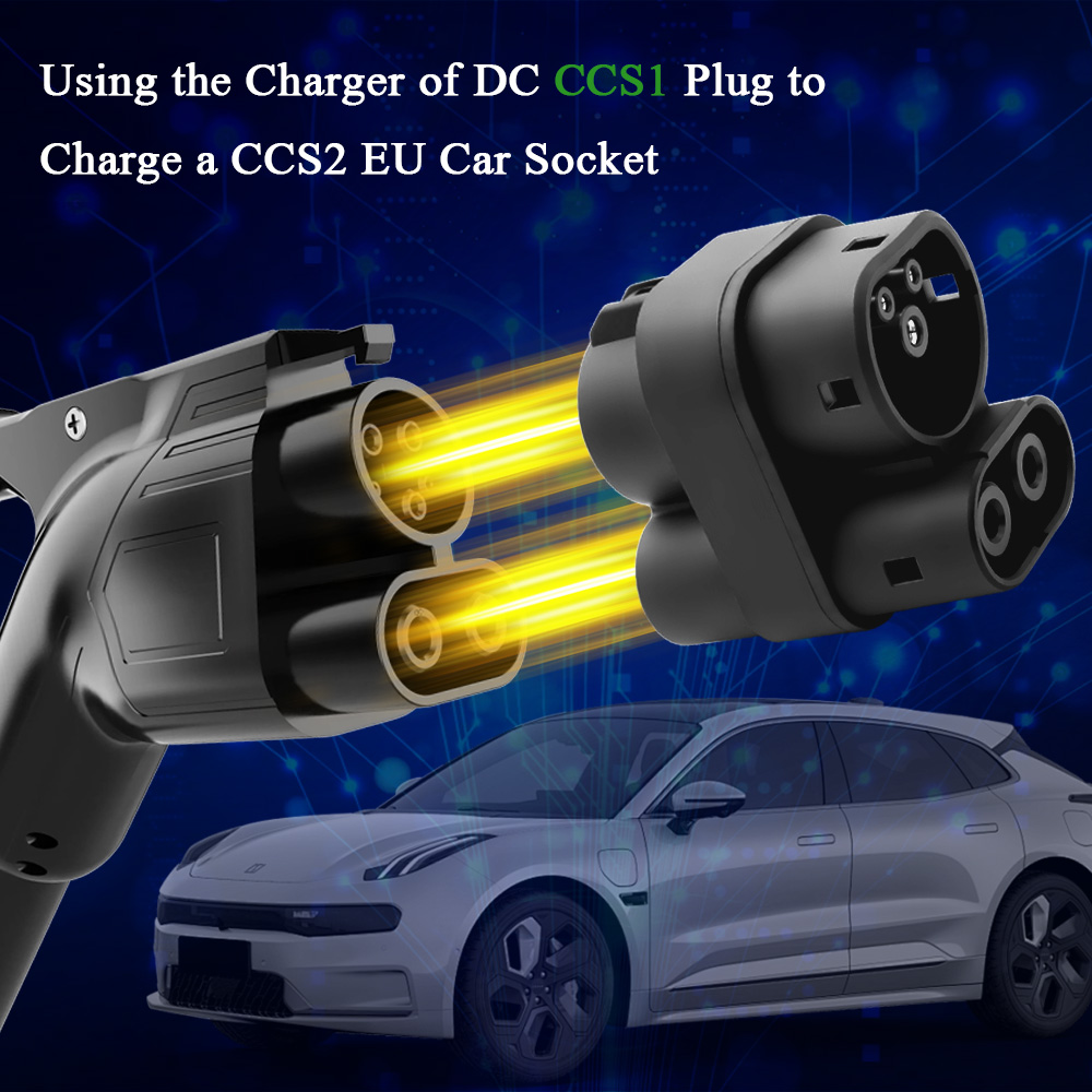 콜랑키 250A CCS1에서 CCS2로 전환 EV 충전 - Ccs2 To Ccs1 Fast Charge Adapter 250Kw 리뷰 및 가격