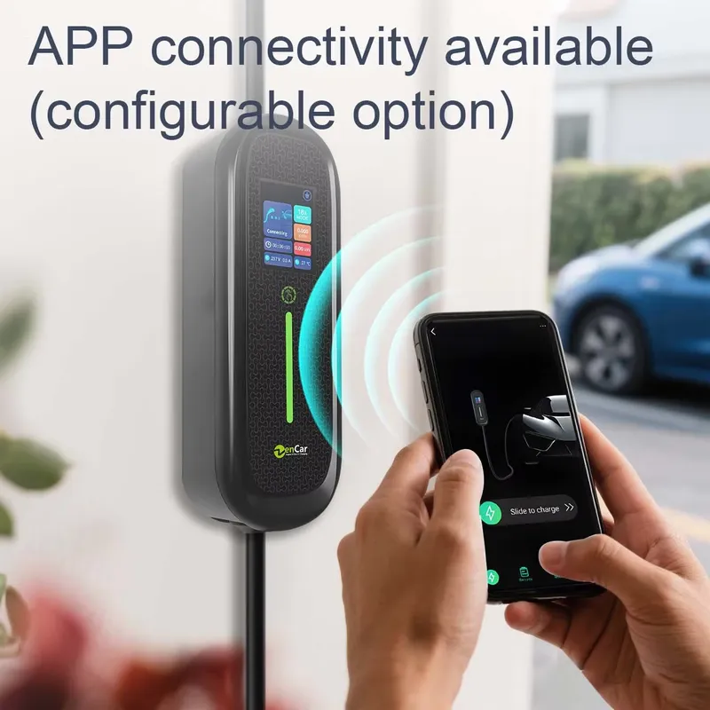 7kW 32A 타입 2 휴대용 전기차 충전기 스마트 와 - Portable Ev Charger 32A Type 2 Cee Plug 리뷰 및 가격